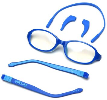 Kiekeboe kids siliconen bril voor kinderen ultralight clear lens zwarte jongen optische brillen voor meisjes anti blauw licht