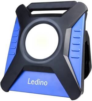 Kiel 40 LED schijnwerper, IP54, 230V, 40W blauw, zwart