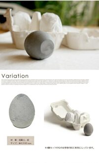 Kiezelgoer Vochtopname Drogen Deodorant Ei Koelkast Milieubescherming Diatomeeënaarde Deodorant Ei Grijs