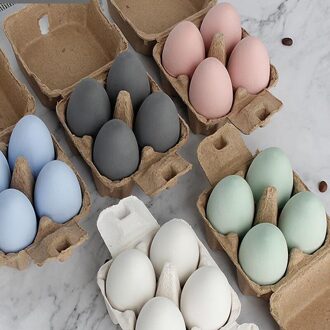 Kiezelgoer Vochtopname Drogen Deodorant Ei Koelkast Milieubescherming Diatomeeënaarde Deodorant Ei Roze