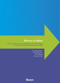 Kiezen of delen -  Britt Veldhuis (ISBN: 9789047301387)