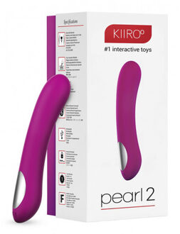 Kiiroo Pearl 2 Interactive G-Spot Vibrator Paars - GEEN