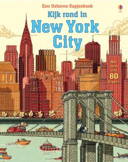 Kijk rond in New York City - Boek Standaard Uitgeverij - Usborne Publisher (1474945988)