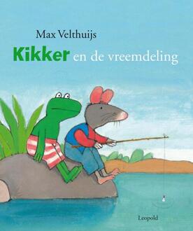 Kikker en de vreemdeling [GROOT] - Boek Max Velthuijs (9025870317)