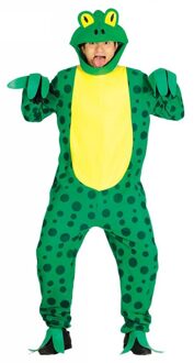 Kikker Kostuum Jumpsuit Man Groen