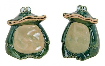 Kikker tuinbeeldje 12 cm - Beeldjes Groen