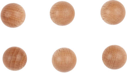 Kikkerland Wood Magnets