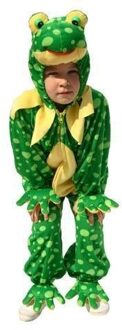 Kikkerpakje kind pluche Groen