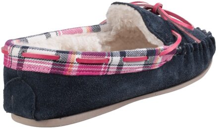 Kilkenny Suède Dames Marineblauwe Pantoffels Navy - EU 38 / UK 5