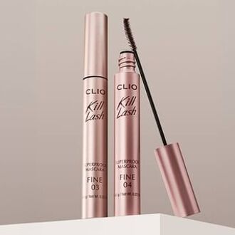 Kill Lash Superproof Mascara Fine - 2 Colors #02 Mousse Brown