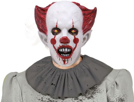 Killer Clown Masker Multikleur - Print