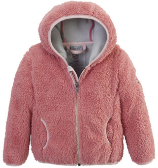 Killtec Hooded fleece jas roze Roze/lichtroze - 110/116