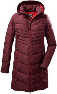 Killtec Kow 150 Casual Winterjas Dames 2XL/44 Rood