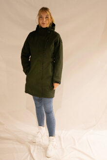 Killtec Kow 165 Casual Winterjas Dames 3XL/46 Groen