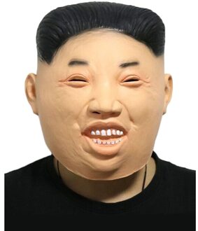 Kim Jong Un fun masker - voor volwassenen - latex - verkleed masker