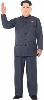 Kim Jong Un kostuum voor heren - Noord Korea verkleedpak 48-50 (XL)