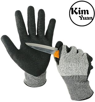 Kim Yuan Snijbestendige Handschoenen Mechanic Algemene Utility Ademend Werk Handschoenen Touch Screen, Slip/Slijtvast, Pefect YSG003-1