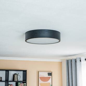 Kimban plafondlamp van metaal, Ø 36 cm, zwart zwart, wit