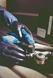 Kimberly Clark Poetsdoek | L380xB340ca. mm | blauw | 1 laags, geperforeerd, met reliëf | wiel | 1 stuk - 7643 7643