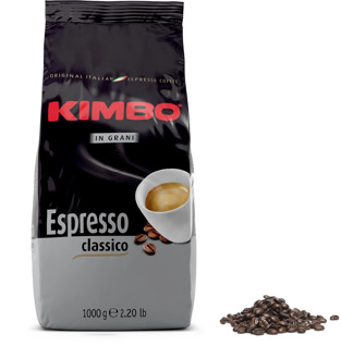 Kimbo coffee beans whole-Express Classic-medium roast (bag 1 kg)