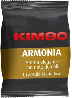 Kimbo Coffee Capsules Compatible with Lavazza Espresso Point-Harmony 100% Arabica (100 capsules)