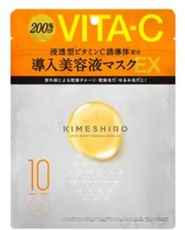 Kimeshiro Deep Moist Essence Mask EX 10 Sheets