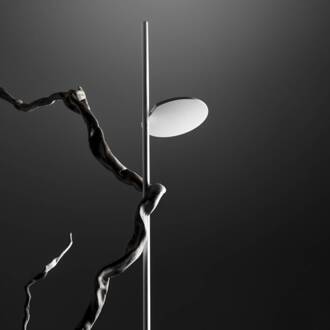 Kimia LED vloerlamp, zwart