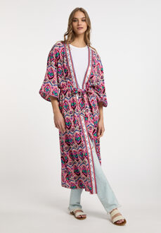 Kimono Dames Roze Veelkleurig