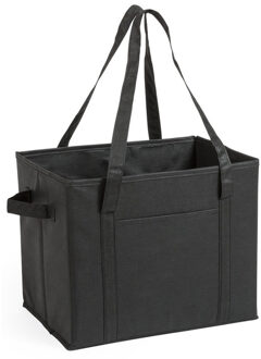Kimood Auto kofferbak/kasten organizer tas zwart vouwbaar 34 x 28 x 25 cm