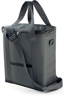 Kimood Hoge flessen koelbox/koeltas grijs 18 liter - Koeltas