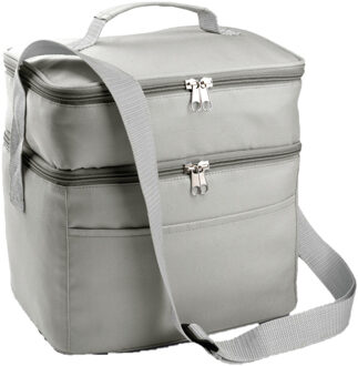 Kimood Koeltas draagtas schoudertas grijs 26 x 19 x 26 cm 13 liter