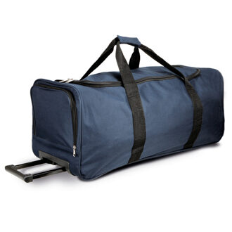 Kimood Reistas/weekendtas op wieltjes Travelmaster - 71 x 31 x 30 cm - Donkerblauw - 66 liter - Sport