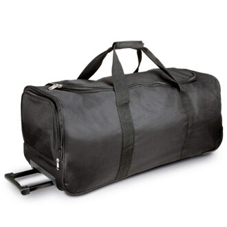 Kimood Reistas/weekendtas op wieltjes Travelmaster - 71 x 31 x 30 cm - Zwart - 66 liter - Sport - Vak - Sporttassen