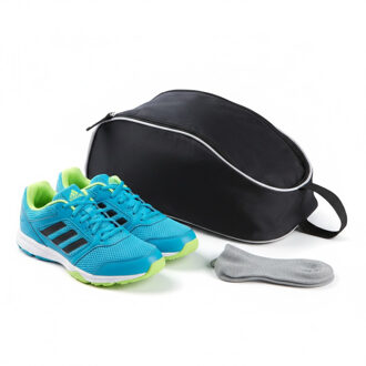 Kimood Schoenentas sport - 9 liter - zwart - 38 x 20 x 14 cm - sportschoenen opbergen