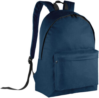 Kimood Schooltas - navy blauw - rugzak voor kinderen - 20L - lunchtas - 28x16x38 cm