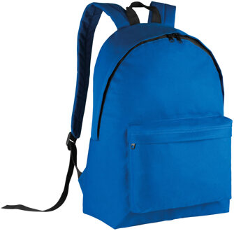 Kimood Schooltas/rugzak voor tieners - 27 L - basisschool - lunchtas - blauw - 30 x 19 x 42 cm - Rugzak - kind