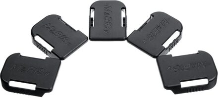 Kinco 5Pcs 18V Batterij Mounts Opslag Stand Houder Slots Plank Rack Stands Voor Makita BL1860B BL1850B BL1860 BL1850 5stk