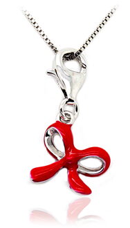 Kind 925 Sterling Zilveren Ketting met Hanger - Zilver ZH-6059