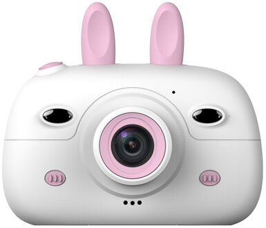 Kind Camera Cartoon Leuke Digitale Camera 2.4 Inch Scherm 1080P Dual Camera Kinderen Camera Kinderen Beste Cadeau Ondersteuning 32 gb Sd-kaart roze / met 8GB SD card