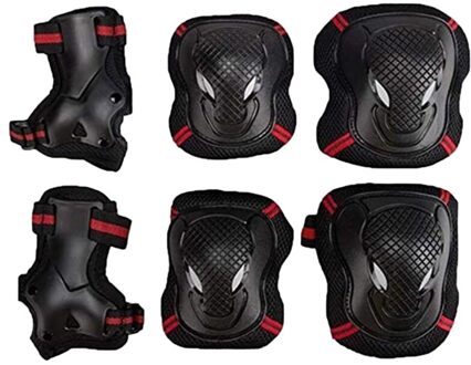 Kind Pad Set, Kinderen Fietsen Rolschaatsen Knie Elleboog Pols Beschermende Pad Set 6Pcs