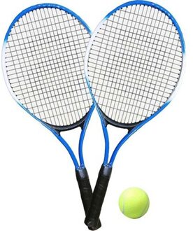 Kind Tennisracket Set 21 Inch 2 Racket + 1 Bal Zak Set