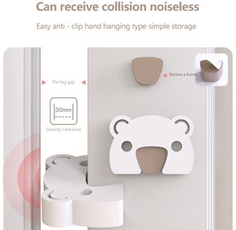 Kind Veiligheid Deur Stop Cartoon Deur Zuig Baby Veiligheid Deur Stop Deur Clip Anti-Clamp Hand Baby Veiligheid Deur kaart Vinger Beschermen