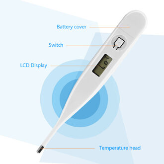 Kind Volwassen Body Digital Lcd Thermometer Temperatuur Meting Orale Oor Onderarm Hoorbaar Koorts Alarm Digitale Thermometer