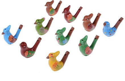 Kind Vroeg Leren Educatieve Kinderen Speelgoed Muziekinstrument Gekleurde Tekening Water Vogel Fluitje Bathtime Muzikaal Speelgoed