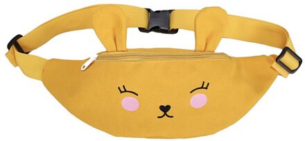 Kind Wilde Messenger Bag Mode Borst Bag Heuptas Schouder Kleine Crossbody Tas Meisje Riem Tas Messenger Borst Bag #25 # Py geel