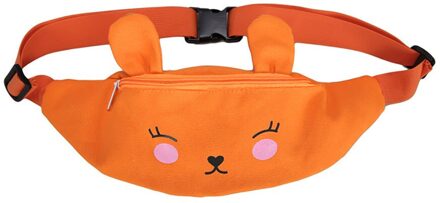 Kind Wilde Messenger Bag Mode Borst Bag Heuptas Schouder Kleine Crossbody Tas Meisje Riem Tas Messenger Borst Bag #25 # Py oranje