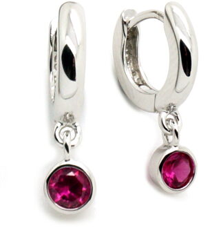 Kinder 925 Sterling Zilveren Oorbellen - Zilver ZO-6075