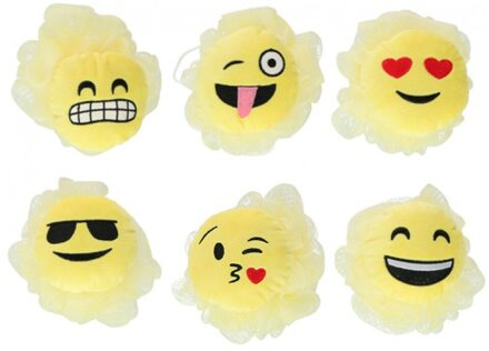 Kinder Badspons Emoji - Willekeurig - Leuke Gezichtjes - 1 Stuk