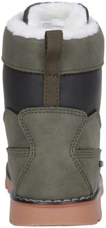Kinder Chestnut Borg Waterdichte Casual Boots (Khaki Groen) Kaki - EU 19 / UK 3