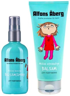 Kinder Conditioners Alfons Åberg Millas Busiga Conditioner Spray + Millas Otrassliga Conditioner 150 ml + 200 ml